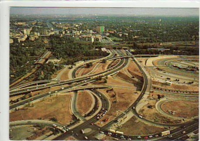 Autobahn Berlin Schnellstraße ca 1965