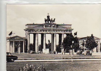 Berlin Mitte Brandenburger Tor 1960