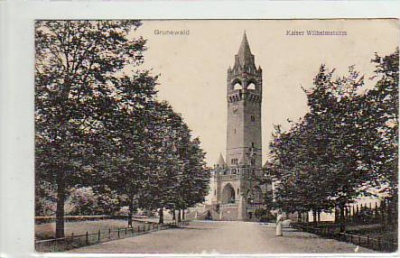 Berlin Grunewald Kaiser Wilhelm Turm 1919
