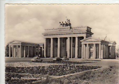 Berlin Mitte Brandenburger Tor 1960