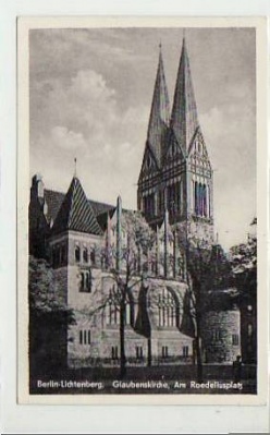 Berlin Lichtenberg Kirche 1958