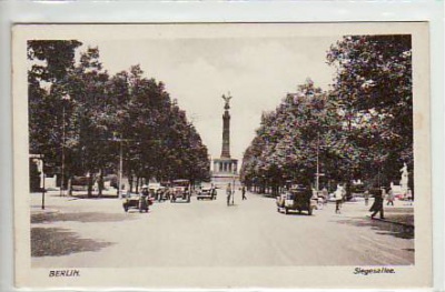 Berlin Tiergarten Siegesallee ca 1915