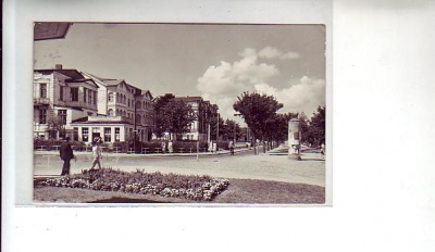 Ostseebad Ahlbeck An der Promenade 1961