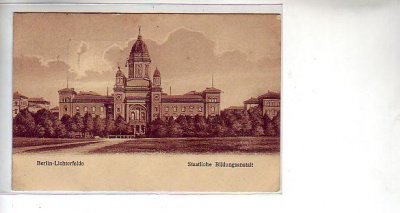 Berlin Lichterfelde Bildungsanstalt 1925