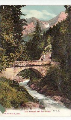 Adelboden ca 1915 Schweiz  ,Postkarten mit Brücken