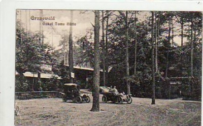 Berlin Grunewald Onkel Toms Hütte Autos 1924