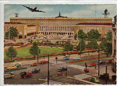 Berlin Tempelhof Flughafen,Flugzeuge ca 1960