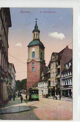 Berlin Spandau Nikolaikirche 1915