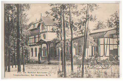 Hornhausen Waldhotel bei Oschersleben 1905