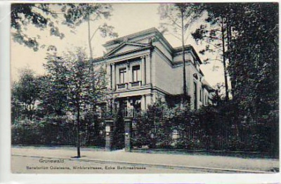 Berlin Grunewald Sanatorium Quisiana ca 1910