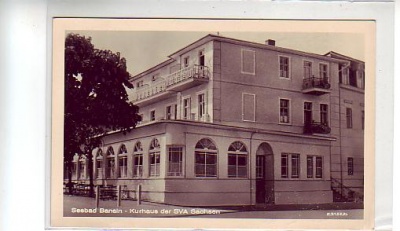 Ostseebad Bansin Kurhaus SVA Sachsen 1953
