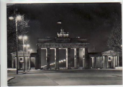 Berlin Mitte Brandenburger Tor 1965