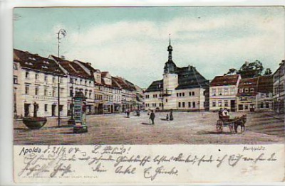 Apolda Marktplatz 1904