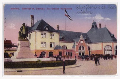Herford Bahnhof 1924