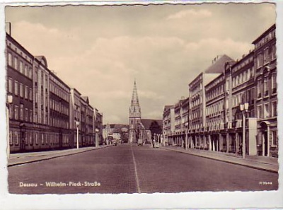 Dessau Wilhelm-Pieck-Straße 1960