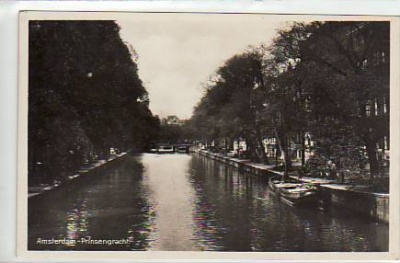 Amsterdam Niederlande Prinzengracht ca 1930