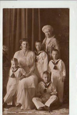 Adel Monarchie Kaiserin Auguste Victoria ,Cecilie,Prinzen