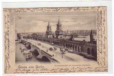 Berlin Kreuzberg Bahnhof 1901