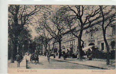 Berlin Tiergarten Bellevuestrasse ca 1915