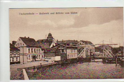 Ueckermünde Bollwerk ca 1925