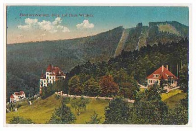 Badenweiler , Schwarzwald Haus Waldeck 1916