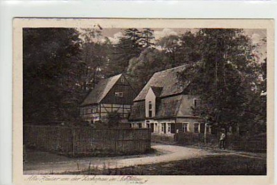 Schlettau im Erzgebirge Alte Häuser an der Zschopau 1922