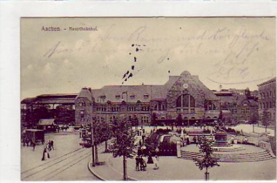 Aachen Bahnhof 1915