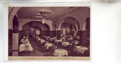 Braunschweig Restaurant Saalbau 1912