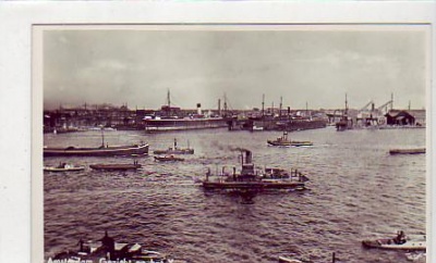 Amsterdam Hafen,Schiffe ca 1935  Niederlande