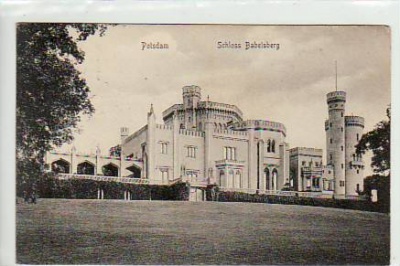 Potsdam Babelsberg Schloss 1913