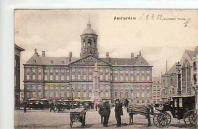 Amsterdam Niederlande Paleis 1905
