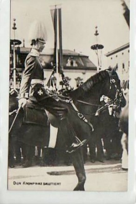 Adel Monarchie Kronprinz Friedrich Wilhlem von Preussen Pferd