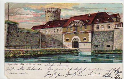 Berlin Spandau zitadelle Juliusturm 1902