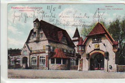 Berlin Grunewald Restaurant Hundekehle 1911