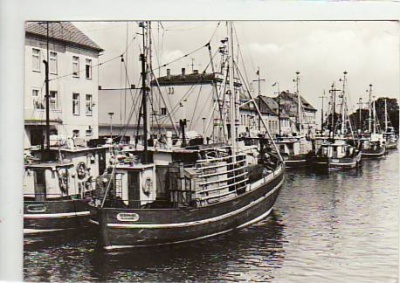 Ueckermünde Fischerboote 1980