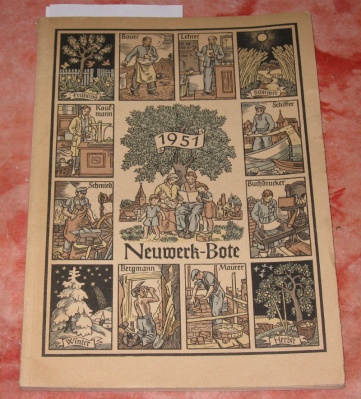 Neuwerk Bote Kassel Buch 1951 Kirche,Glaube,arbeit,Hessen