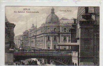 Berlin Mitte Bahnhof Friedrichstraße 1910