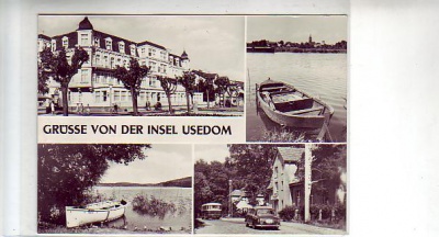 Ostseebad Bansin Usedom  4 Bilder von 1974