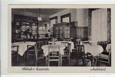 Berlin Mahlsdorf Schliefe´s Gaststätte ca 1945
