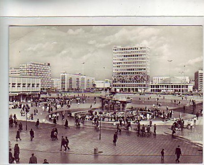 Berlin Mitte Alexanderplatz 1972
