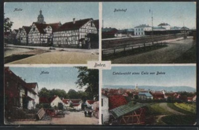 Bebra Bahnhof 1918