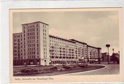 Berlin Friedrichshain Stausberger Platz 1955