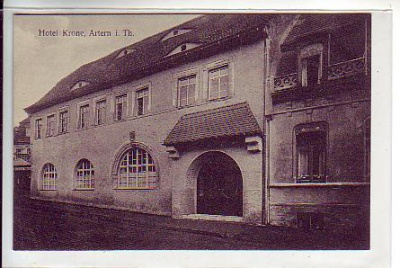 Artern in Thürigen Hotel Krone ca 1930