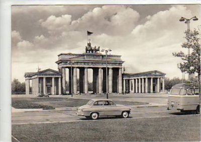 Berlin Mitte Brandenburger Tor 1965