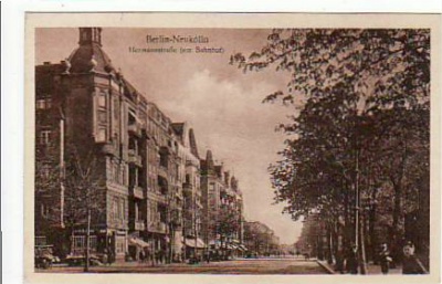 Berlin Neukölln Hermannstraße ca 1925