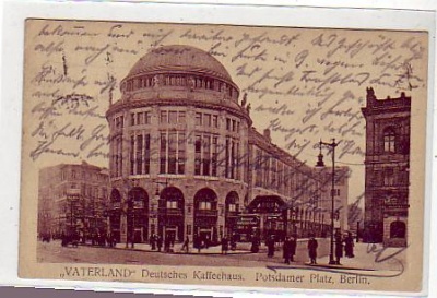 Berlin Mitte Deutsches Kaffeehaus Vaterland Potsdamer Platz 1919