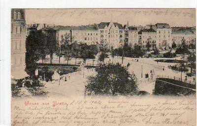 Berlin Tiergarten Lützowplatz 1902