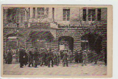 Berlin Revolution Strassenkämpfe Buchdruckerei vorwärts
