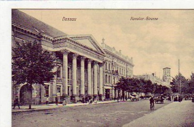 Dessau Kavalierstrasse , alte Ansichtskarten vor 1945