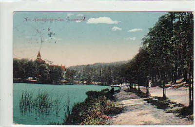 Berlin Grunewald Hundekehlen-See 1913